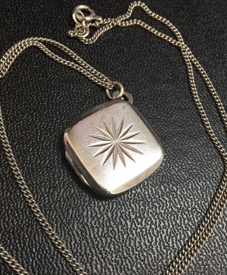 Sterling Silver locket on chain