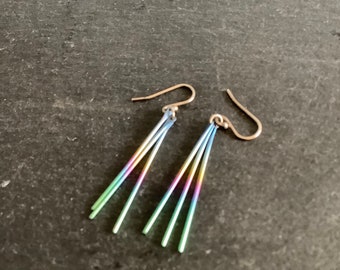 Titanium earrings