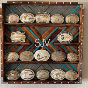 Buckle display case made to order