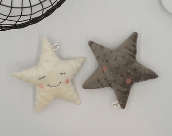 Plush Star, Handmade Star, Minky Star, Star Toy, Baby Gift, Baby plush gift, Handmade plush toy, Minky Plush, Star, Minky, Toy, Baby gift