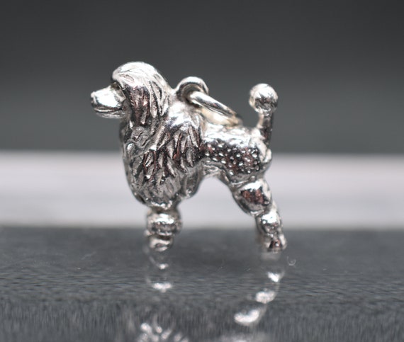 Puppy Poodle Enamel Charms - Dog Enamel Pendants Jewelry Making