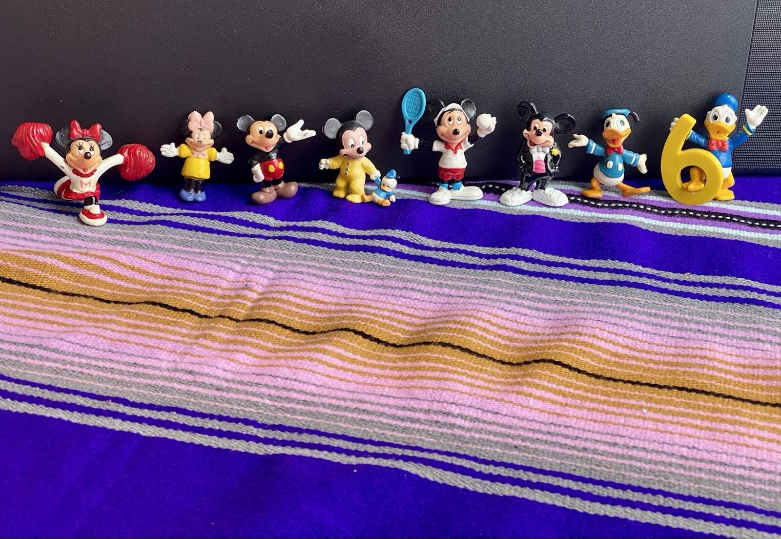 Vintage 80s 90s Walt Disney Character PVC Figures Lot! Mickey
