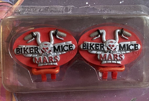 1994 Biker Mice from Mars Sneaker Toppers New in Original Package 