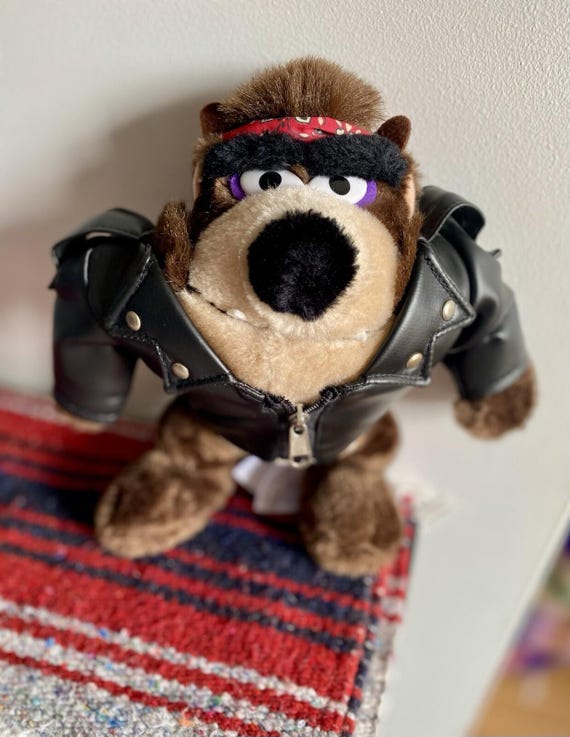 1993 TAZ the Tasmanian Devil Biker 9