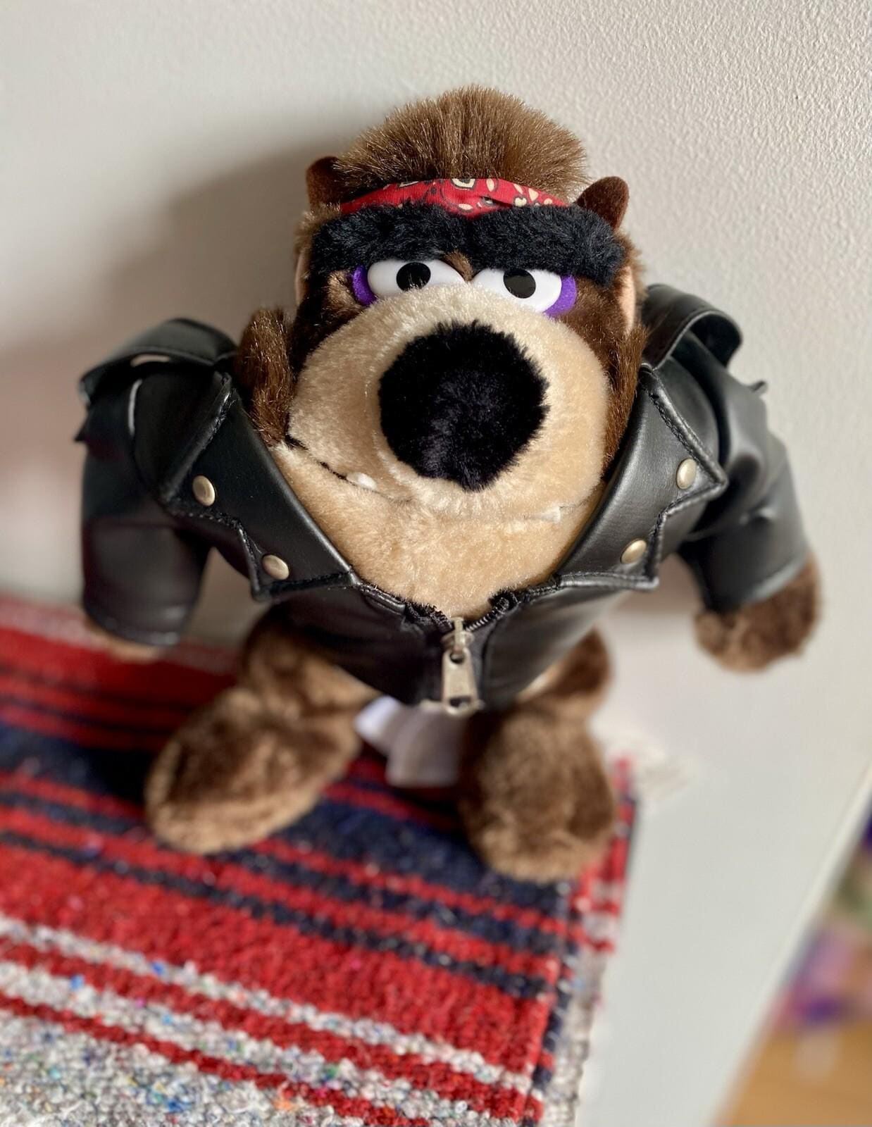 1993 TAZ the Tasmanian Devil Biker 9
