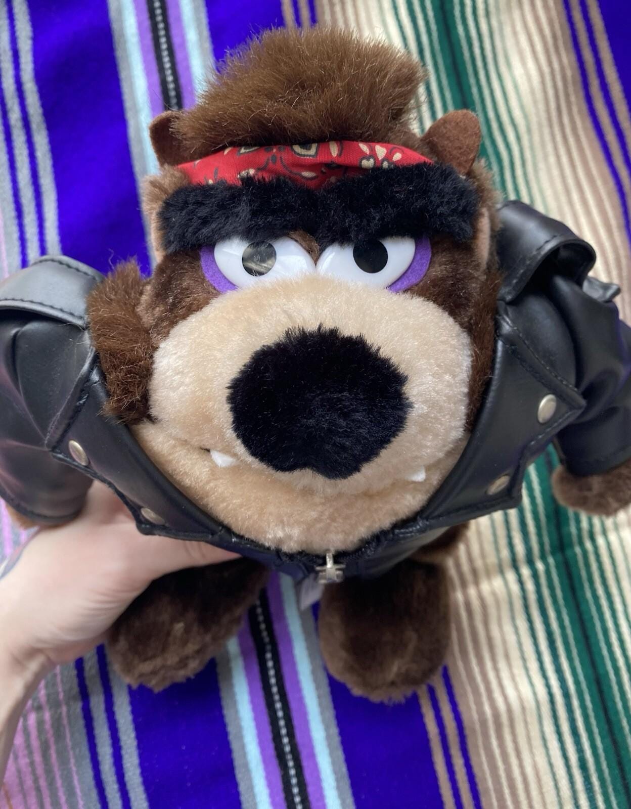 1993 TAZ the Tasmanian Devil Biker 9