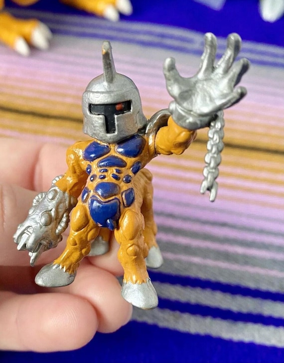 Vintage Digimon Figures Lot ! Digivolving Metalgreymon -pailmon