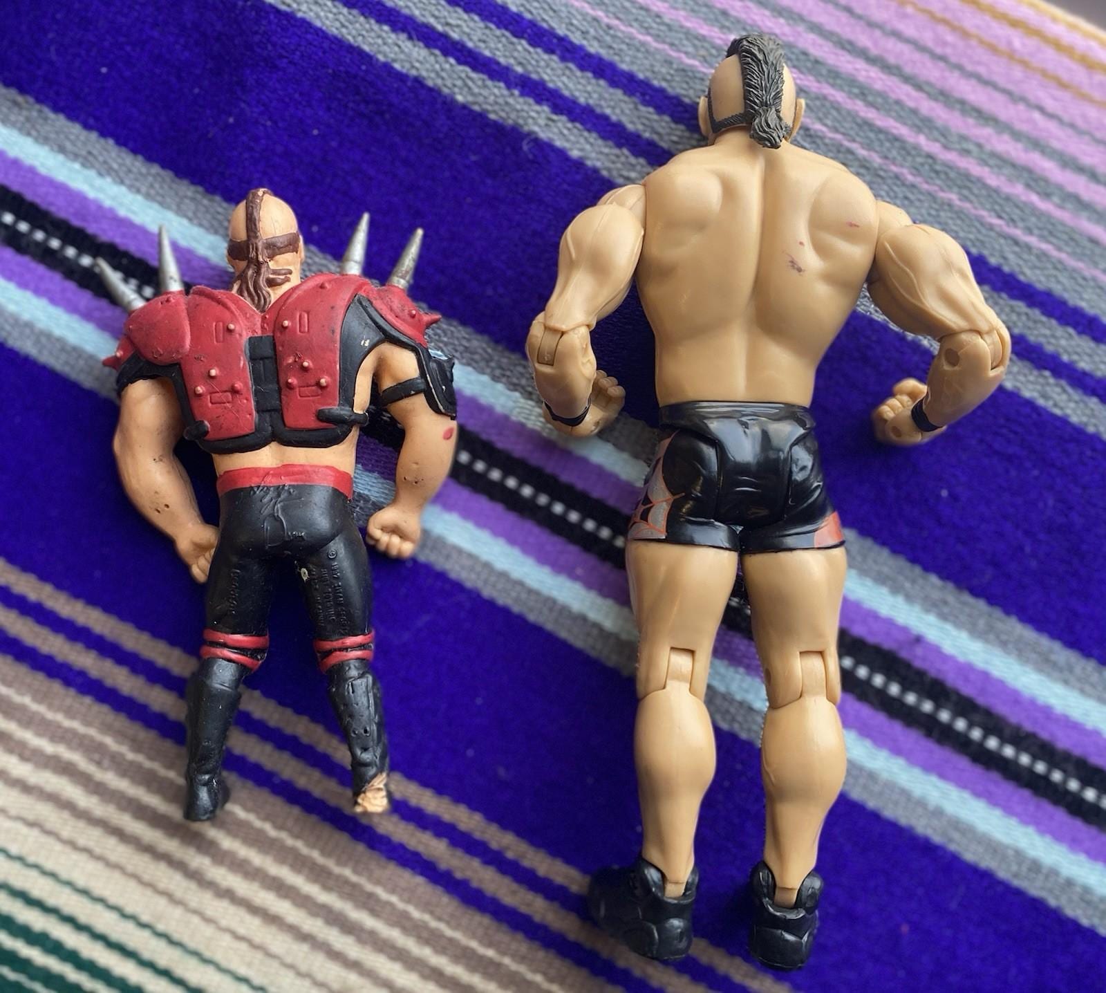 Vintage Legion of Doom ANIMAL Figures Lot WWF Jakks Pacific LOD