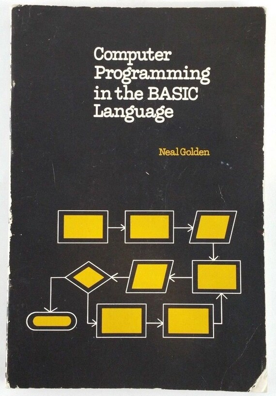 Computer Programming In The Basic Language Neal Golden 1st Edition Pb Book 1975 - 