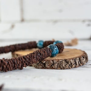 TRIBAL BOHO leather necklace, exclusive leather necklace, african and tribal leather CHOKER, ethnic leather necklace, spanish leather