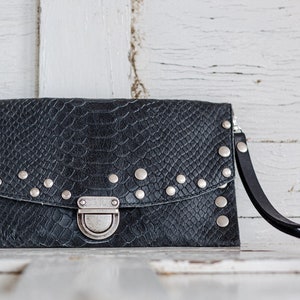 Cartera  Riñonera de Cuero, Cartera de Piel Azul, RIÑONERA de Cuero Boho, riñonera de piel animal print, cartera de piel