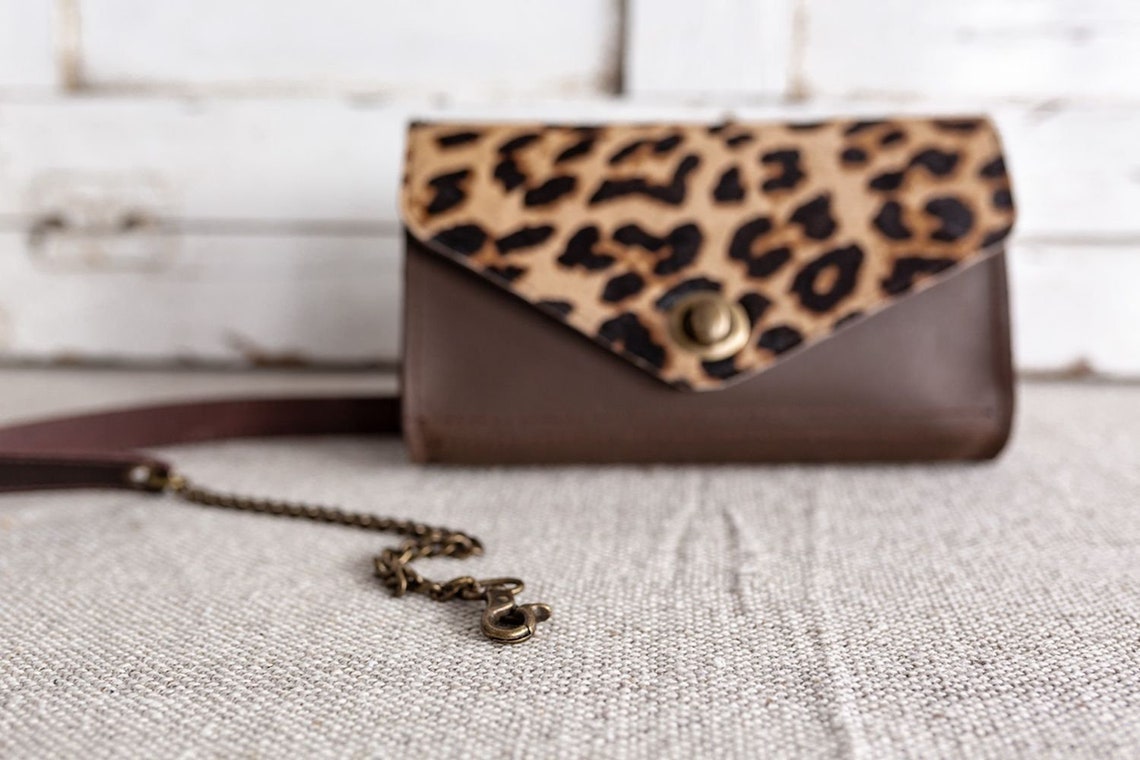leopard mini bag