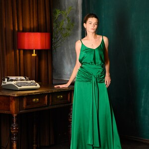 Atonement Green Dress Keira Knightley - Etsy