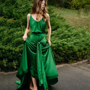 Atonement dress green wedding dress Long maxi dress with open back Backless, Cecilia in Atonement, green dress Keira Knightley