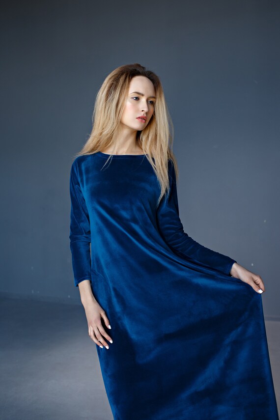 womens velvet dress