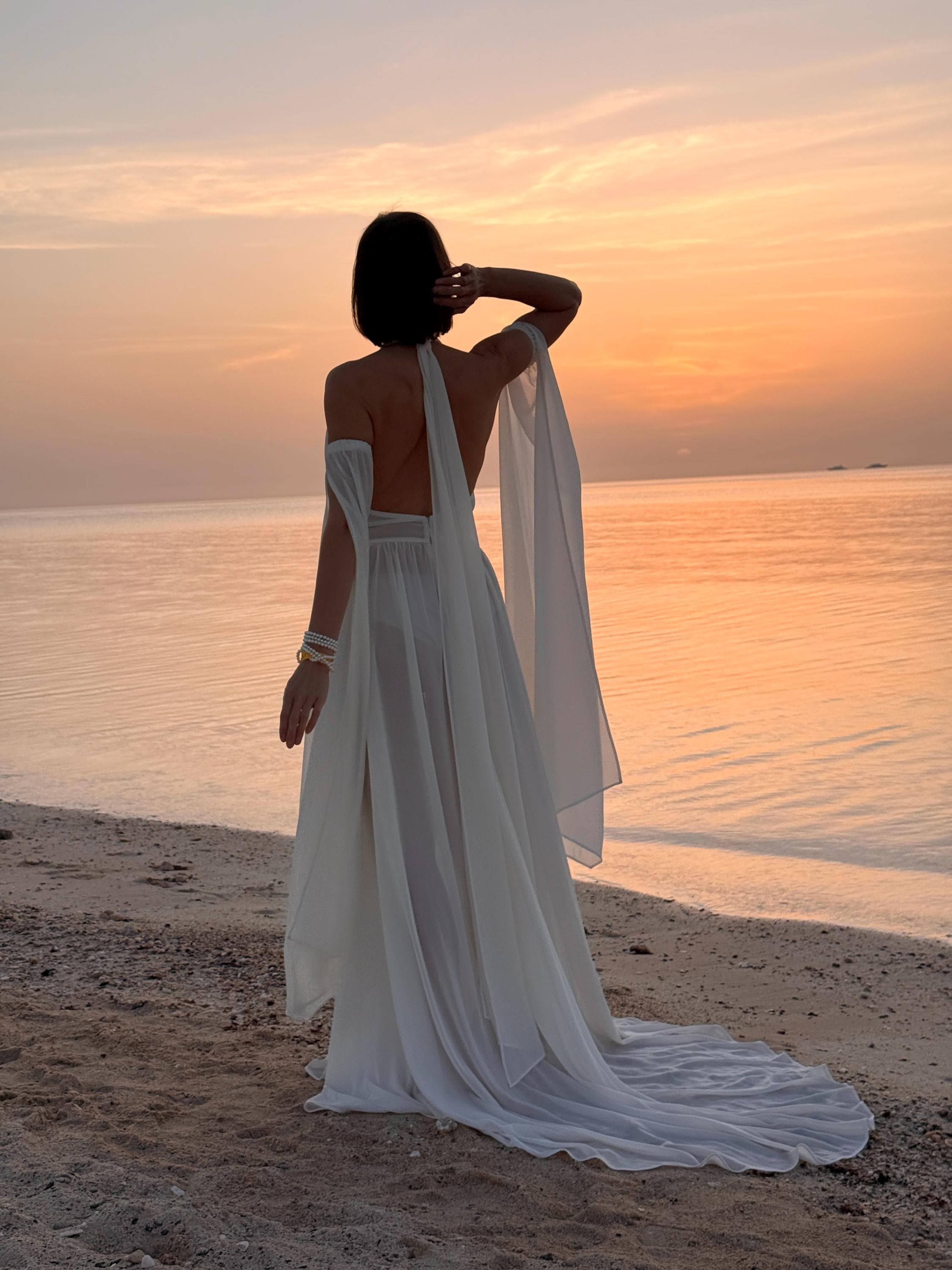 Abito da sposa da spiaggia Italia