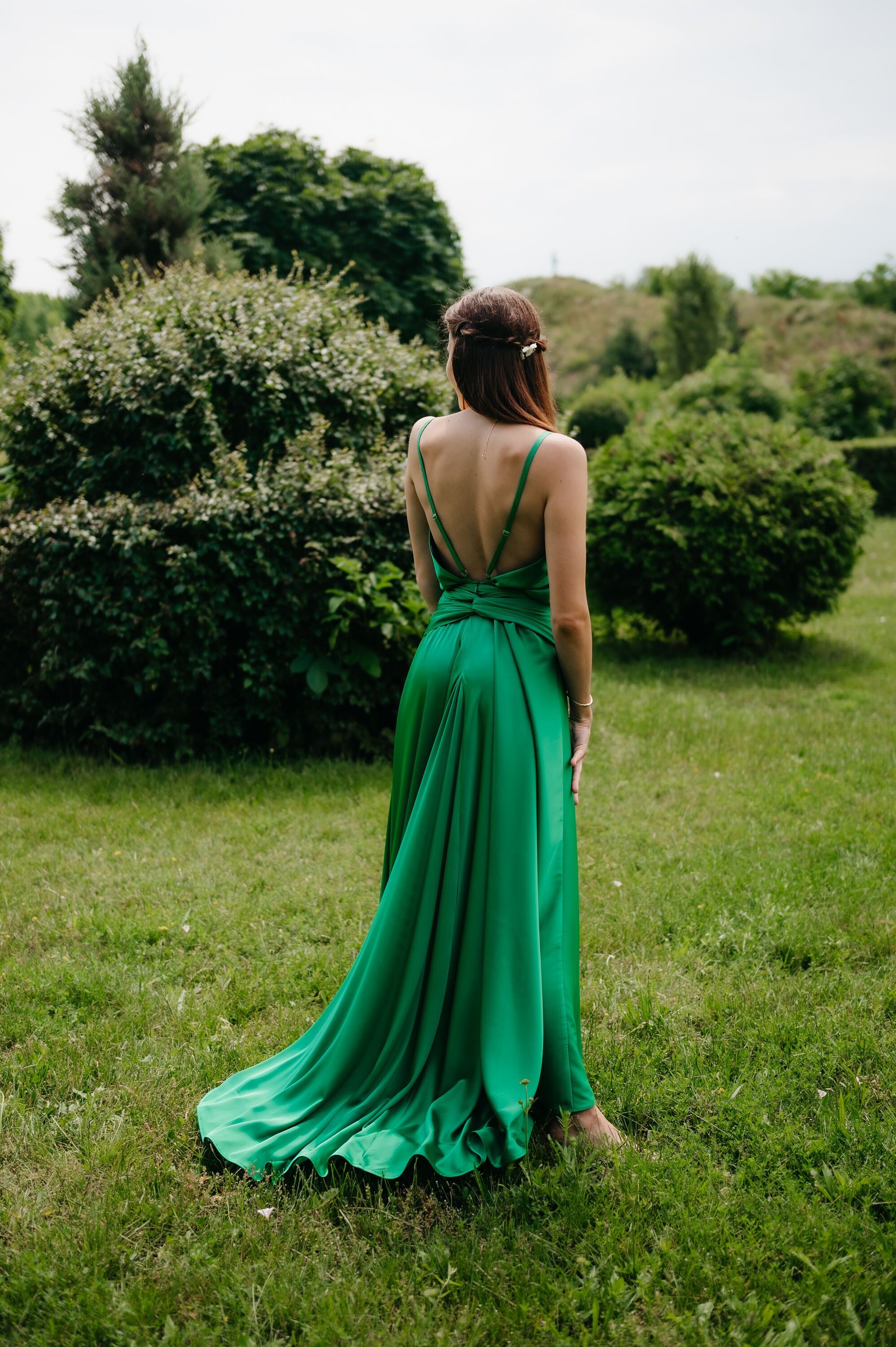 where can you get prom dresses KissProm Sexy Mermaid Spaghetti Straps Satin Slit Dress with Hot Stone, Silver / 16 Color:Willow Bloom Floral Type2:Dress Pants|TOPS Ashley Lauren Style 12301 Womens Simply Be Black