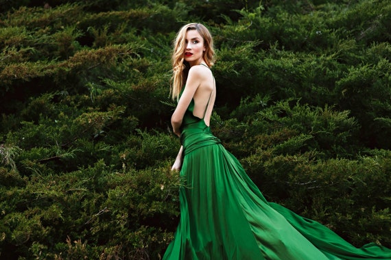 atonement green dress