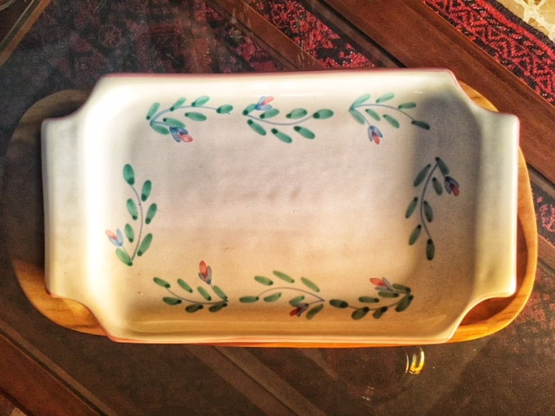 Tray in Ceramic Tray Vintage Italian Ceramic Sicilian Etsy