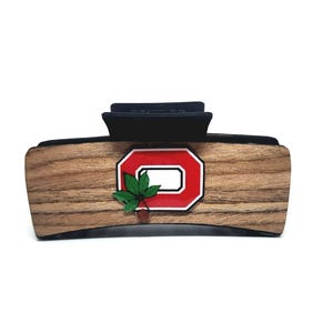 Ohio State Buckeyes Officially Licensed Hair Claw Clip | Ohio State Football Accessories | OSU Hair Claw | OSU Gift Idea | Best Seller