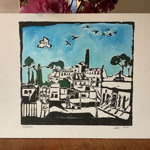 Katoomba  View with cockatoos