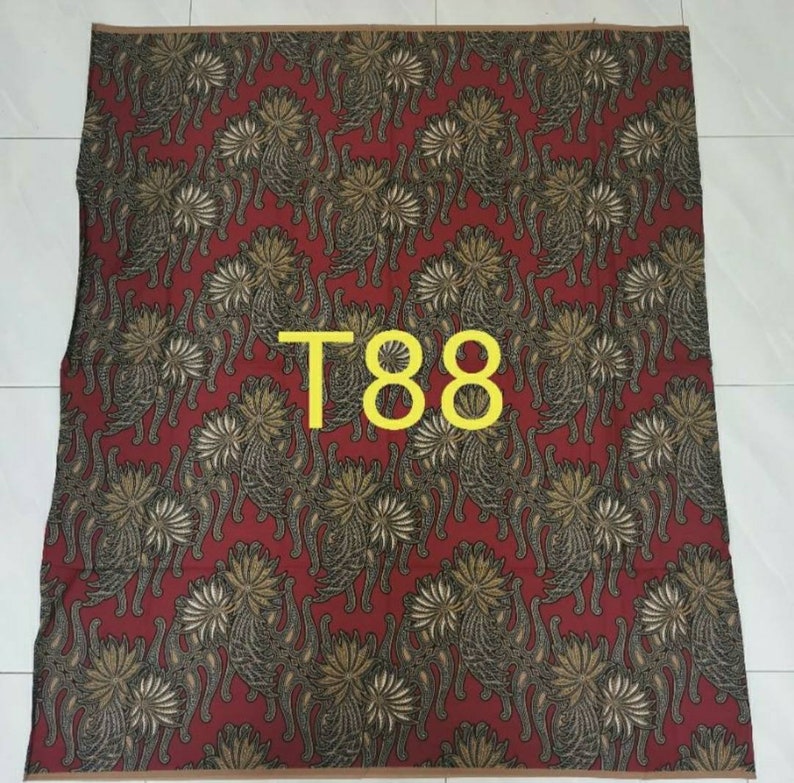 Haut de gamme Batik  Sarong Batik  javanais  Impression Batik  