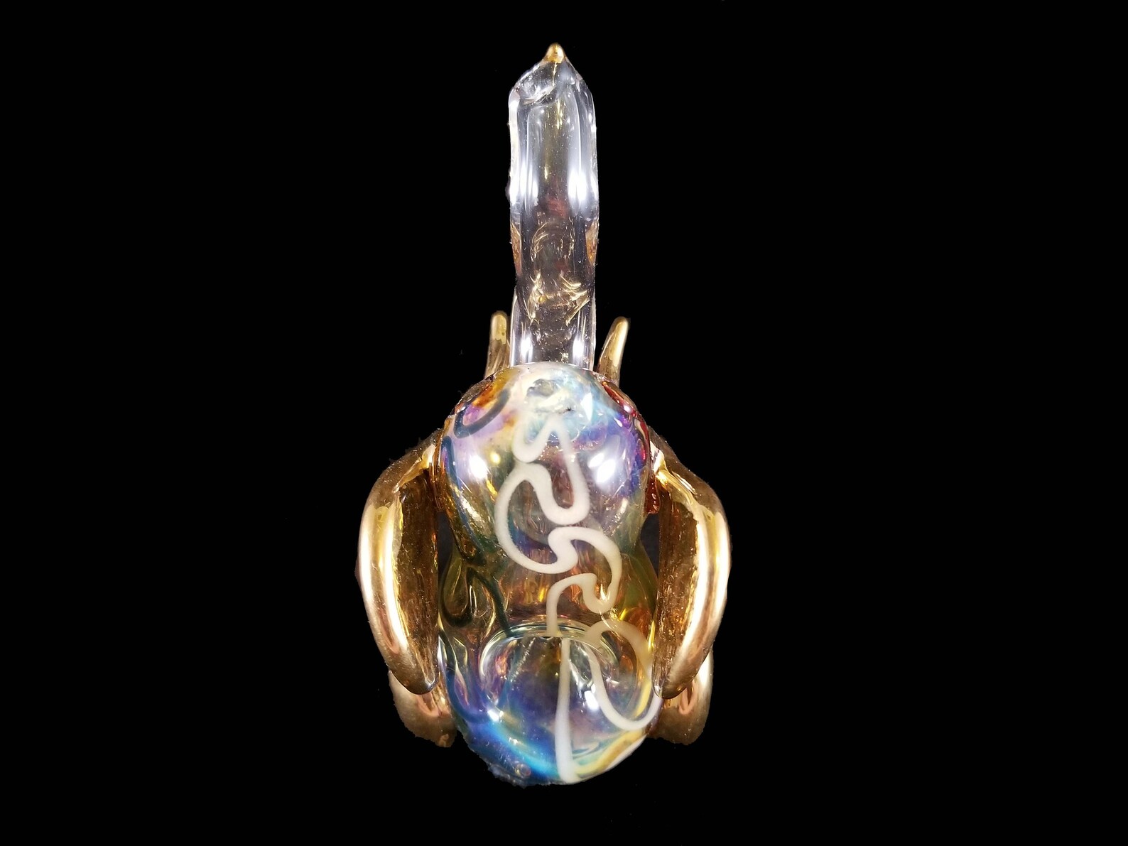 Hand Blown Glass Elephant Pipe. Etsy