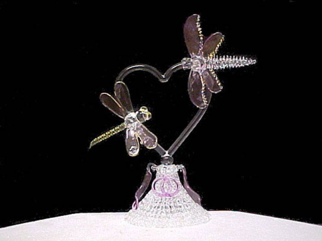 Dragonfly Wedding Cake Topper Etsy