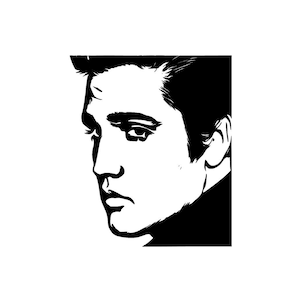 Elvis SVG/Digital Download/Shirt Option verfügbar/Design/Presley