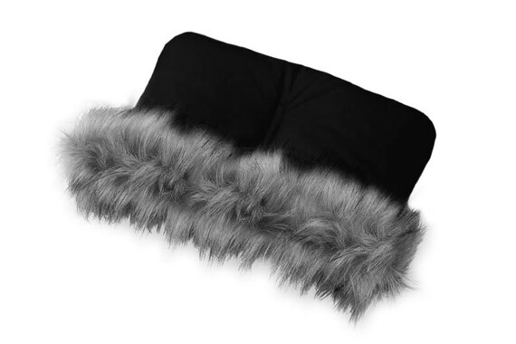 fur hand warmer for pram