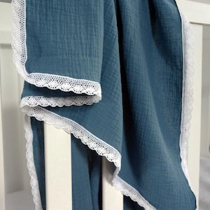 Baby muslin cotton swaddle blanket 70x100cm