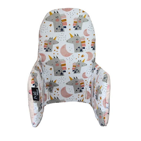 Reversible Ikea Klammig / Pyttig Antilop Highchair Cushion / High Chair Insert / Mealtime Baby Seat Support