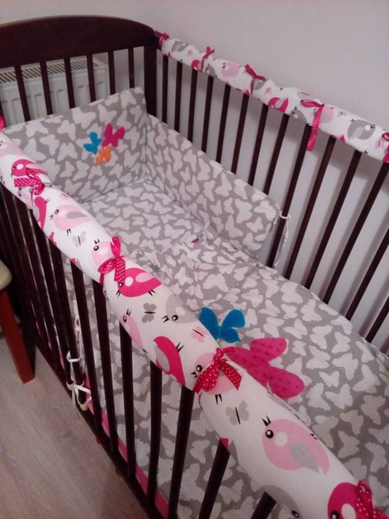 Padded Crib Rail Cover Teething Guard Etsy