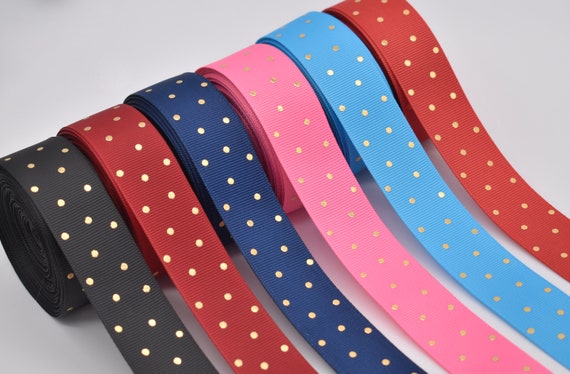 Ribbon: Polka Dot: 25mm Ribbon: Polka Dot: 25mm