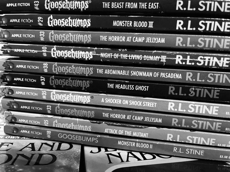 GooseBumps / R.L. Stine / Vintage Horror / Mystery Books / 1990s image 2