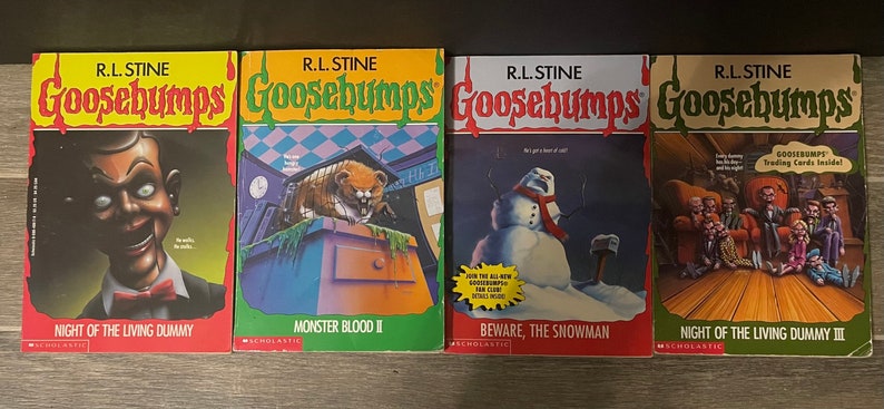 GooseBumps / R.L. Stine / Vintage Horror / Mystery Books / 1990s image 4