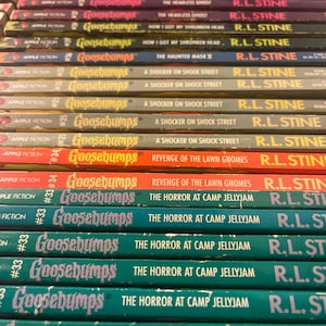 GooseBumps / R.L. Stine / Vintage Horror / Mystery Books / 1990s image 1