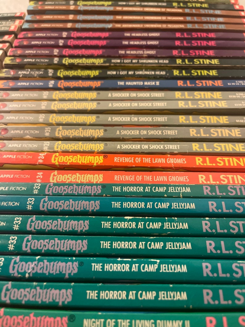 GooseBumps / R.L. Stine / Vintage Horror / Mystery Books / 1990s image 1