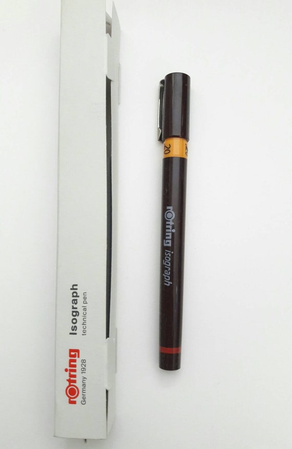 Rotring Isograph Technique Dessin Stylo 20 Mm Dessin Croquis Stylo Et Encre