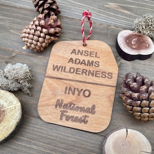 Ansel Adams Wilderness - Inyo National Forest Ornament