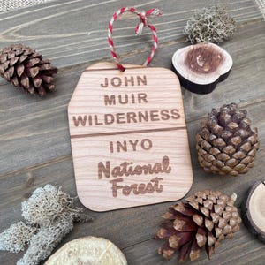 John Muir Wilderness Ornament