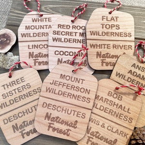 Custom Wilderness Area Ornament