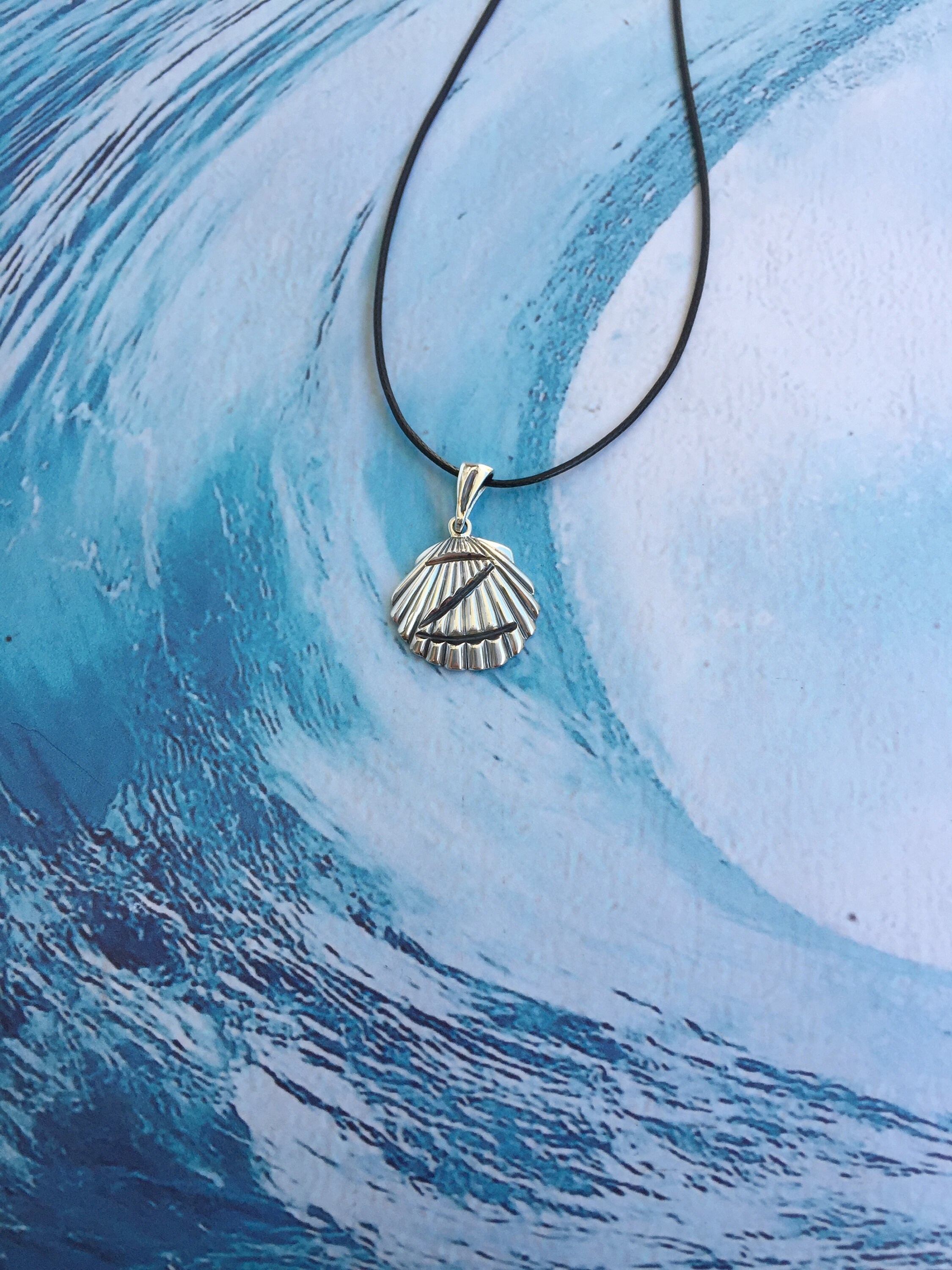 Big Z Surf S Up Shell Pendant Sterling Silver Miniature Etsy Big Z Surf S Up Shell Pendant Sterling Silver Miniature Etsy