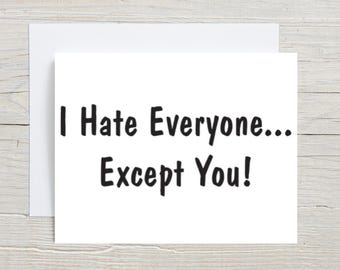 Funny Anniversary Card For Girlfriend, Love Card For Him, Funny Birthday Card For Her