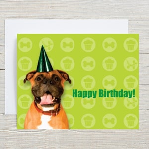 Funny Birthday Card From The Dog, Dog Birthday Card For Him, Birthday Card For Her, Happy Birthday Dog Dad, Dog Mom. Four-Legged Best Friend