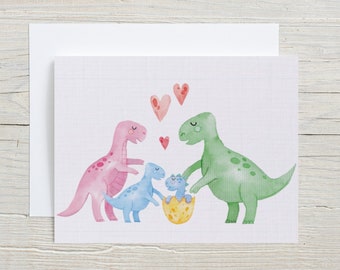 Baby Shower Card - New Baby Boy - Pregnancy Congrats - Congratulations - Expecting Parents