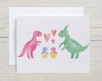 Kaart in verwachting van een tweeling - babyshower - nieuwe baby - zwangerschap - gefeliciteerd