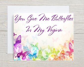 Naughty Anniversary Card - Funny Card - Husband Boyfriend