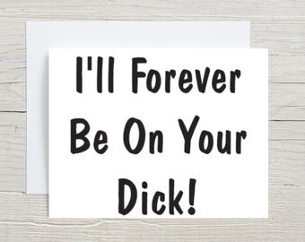 Funny Anniversary Card For Girlfriend, Birthday Card For Boyfriend, I Love you Card For Husband