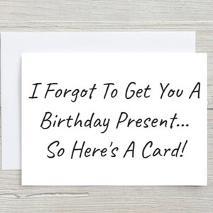 Funny Birthday Card For Him, Birthday Card For Her, Happy Birthday Card For Friend. Here&#39;s A Card